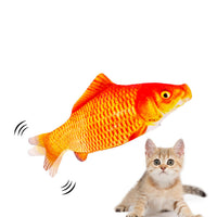 FriskyFin Interactive™ Jouet Poisson Le Compagnon de Jeu Marin pour Votre Chat